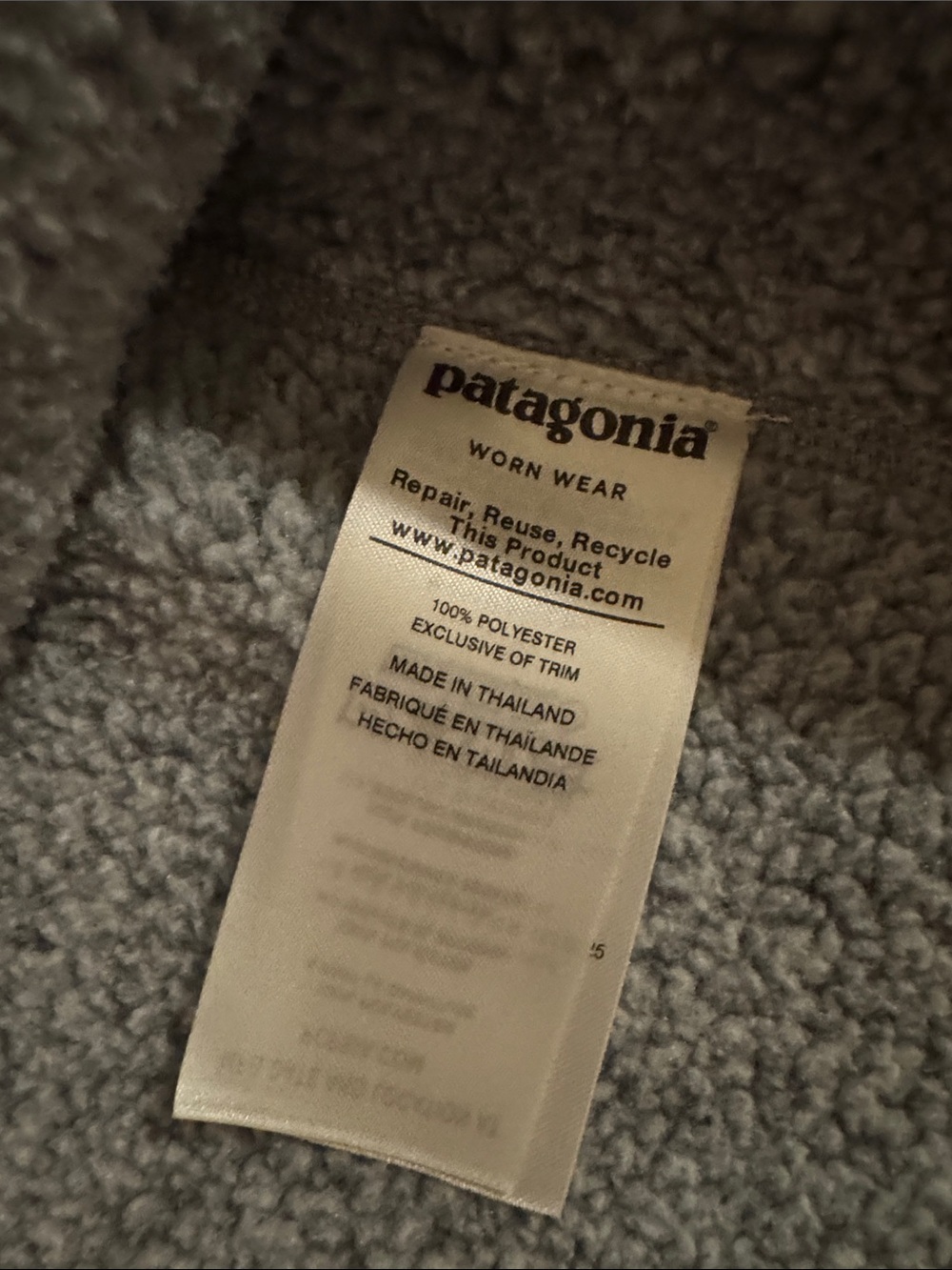Patagonia Jacket Better Sweater Half Zip Pullover Fleece - Picture 6 of 8